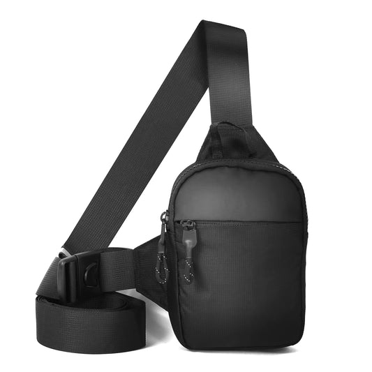 Factory Direct New Sports Chest Bag Men'S Small Size Backpack Women Messenger Bag Mobile Phone Waist Bag Mini Fashion Satchel
